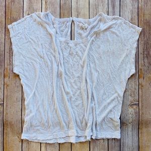 White Casual Top from Aerie